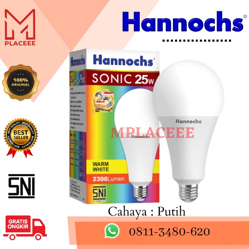 Jual Lampu Led hannochs sonic 25watt harga murah promo | Shopee Indonesia