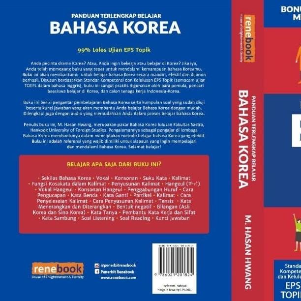 Jual Buku Panduan Terlengkap Belajar Bahasa Korea | Shopee Indonesia