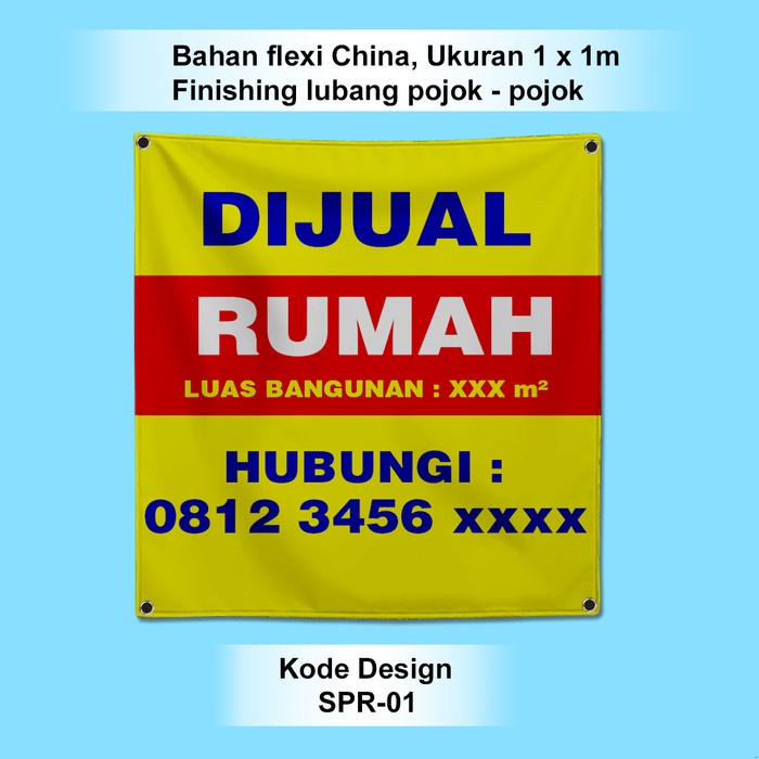 Jual Spanduk Banner Dijual Cetak Spanduk Spr Shopee Indonesia