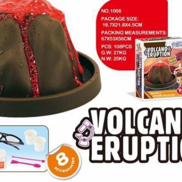 Jual MAINAN EDUKASI SAINS LETUSAN GUNUNG BERAPI VOLCANO ERUPTION ...