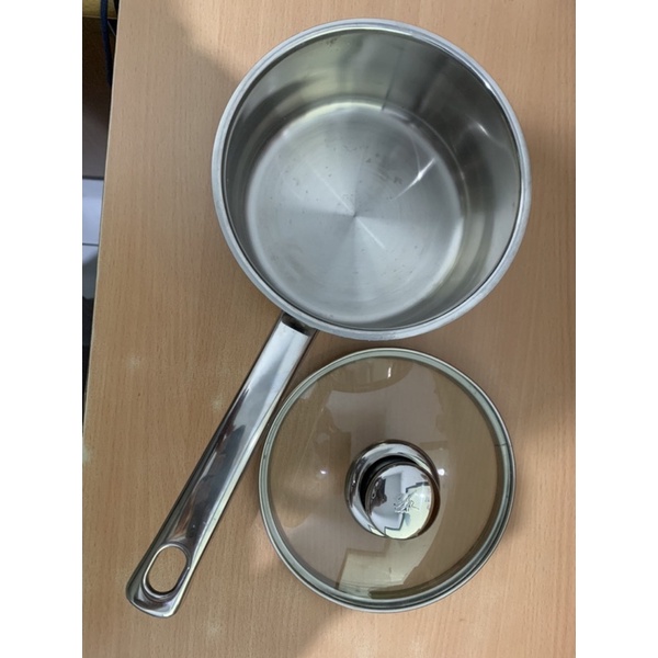 WMF 12cm Mini Saucepan - Stainless Steel, Induction Compatible, Dishwasher Safe, 7cm Height-1069405
