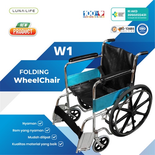 Jual Kursi Roda Standar Velg Racing Luna Life | Shopee Indonesia