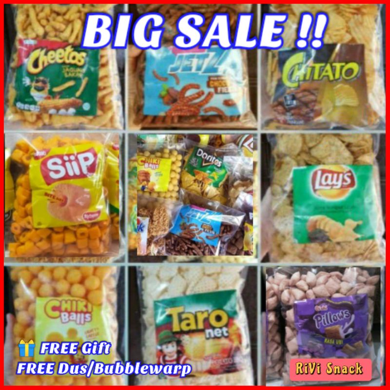 Jual [PROMO] SNACK KILOAN SERBA 100GR BRAND ORIGINAL / PUSAT CEMILAN