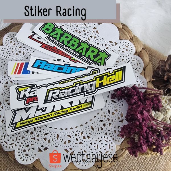 Jual Stiker Racing herex sunmori isi 30 - Stiker Motor - Stiker helm ...