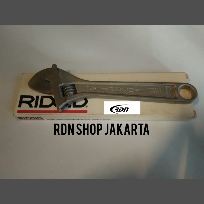 Jual Ridgid Kunci Inggris 6 Inch Made Usa | Shopee Indonesia