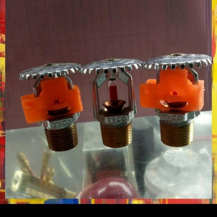 Jual Sprink Head Sprinkler Merk Tyco Upright 68 C | Shopee Indonesia