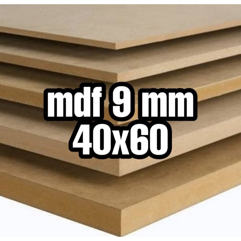 Jual mdf 9 mm 40 x 60 | Shopee Indonesia