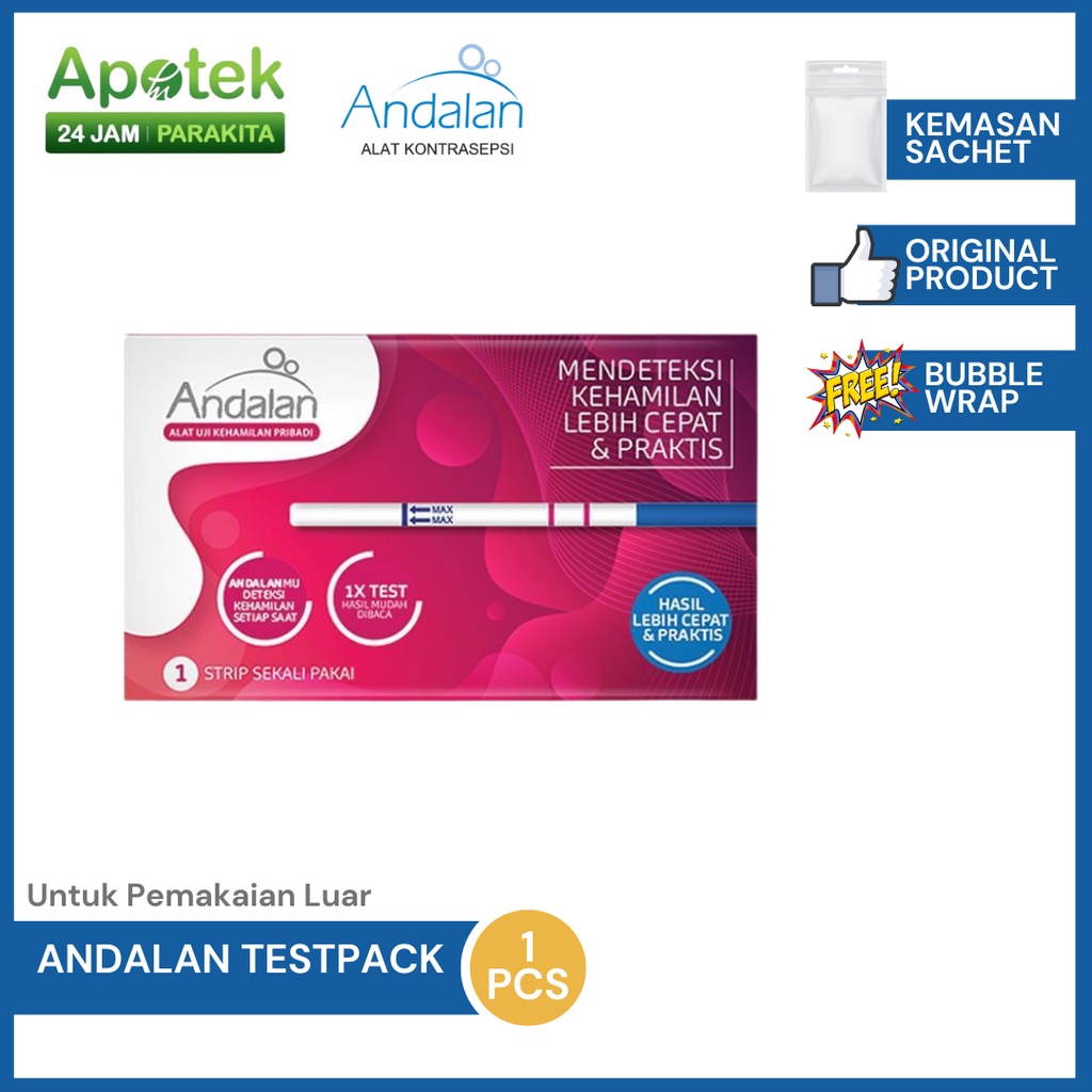Jual Andalan Testpack Steril Strip/ Compact Uji Kehamilan 100% Akurat ...