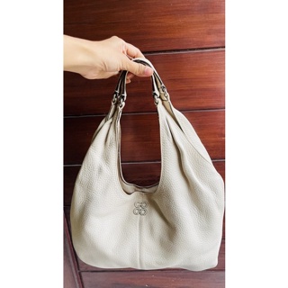 💛Coach Hadley Hobo 21 in Signature Canvas Taupe, Women's Fashion