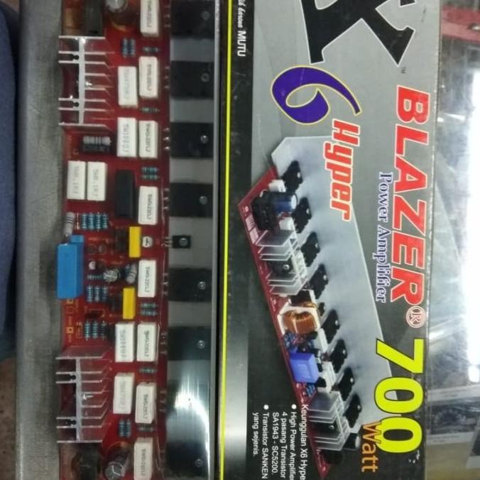 Jual KIT POWER AMPLIFIER BLAZER X6 HYPER 700 watt | Shopee Indonesia