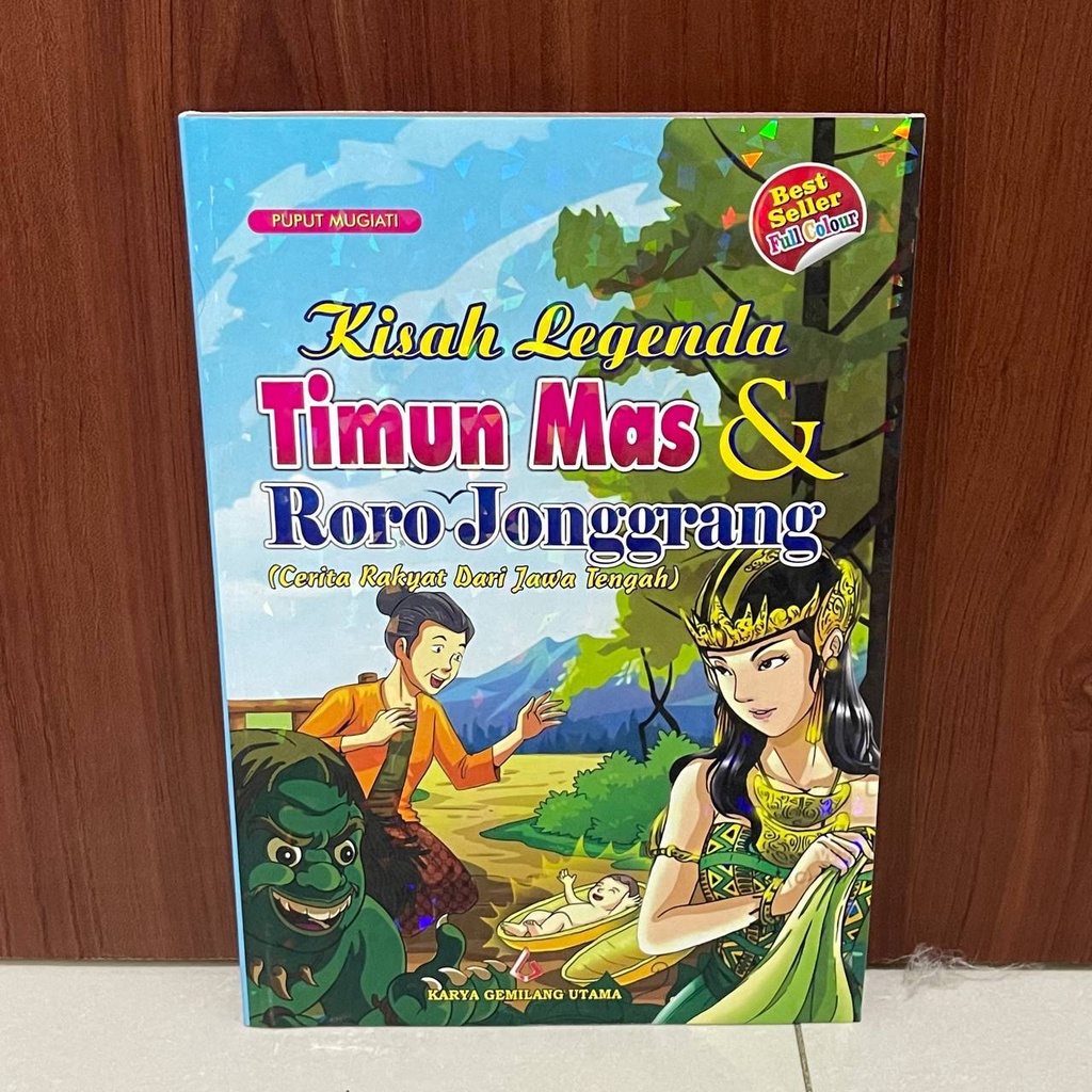 Jual BUKU Dongeng Legenda Cerita Anak Timun Mas Roro Jonggrang FULL ...