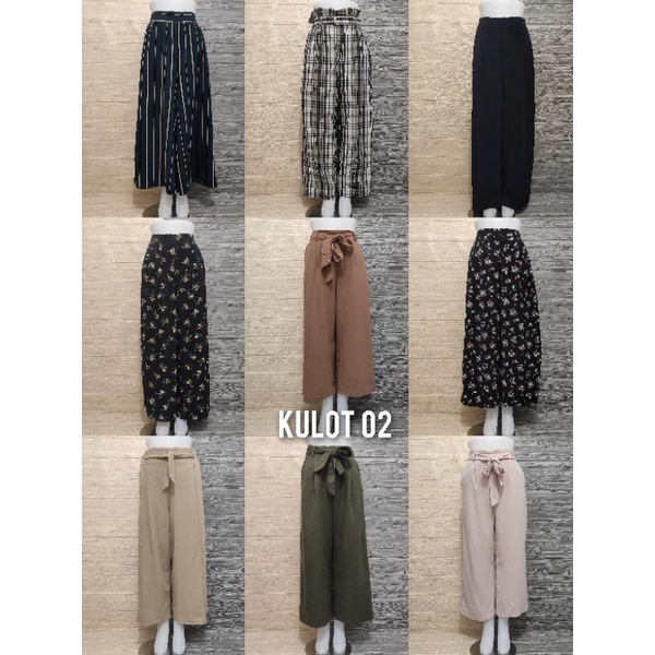 Jual thrift celana kulot 02 | Shopee Indonesia