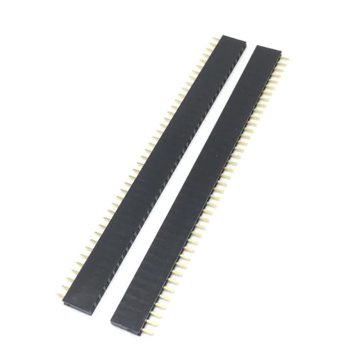 Jual Pin Header Female Single Row 1 x 40 Lurus Straight 2.54mm ...