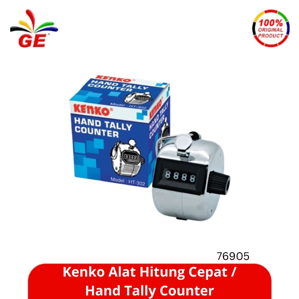 Jual KENKO - Alat Hitung Cepat / Hand Tally Counter 76905 | Shopee ...