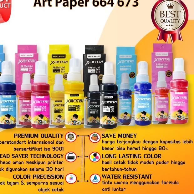 Jual Tinta Refill Epson Art Paper F1 100ml, Tinta Art Paper Epson Black ...