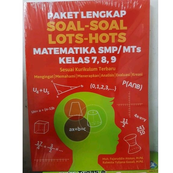 Jual Paket Lengkap Soal-Soal LOTS-HOTS Matematika SMP/MTs Kelas 7, 8, 9 ...