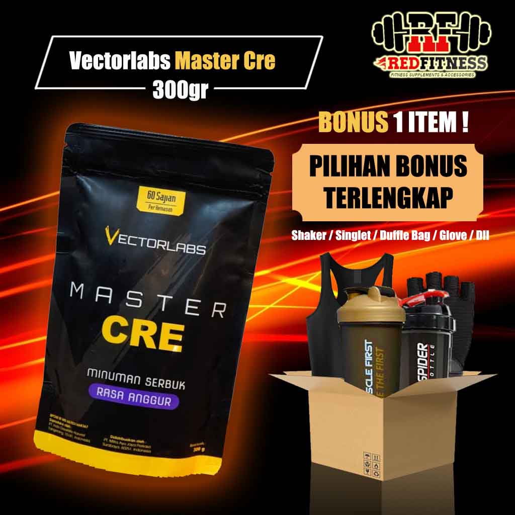 Jual Vectorlabs MASTER CRE Creatine 300gr (60 SERVING) 300 gr GRAM ...