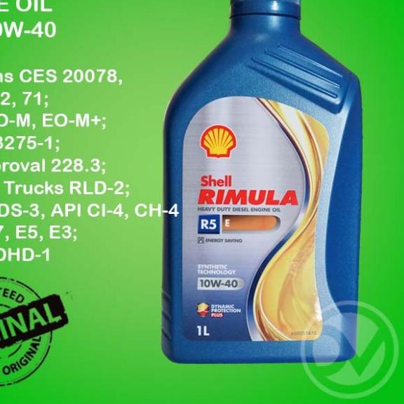 Jual Shell Rimula R5E kemasan 1lt | Shopee Indonesia