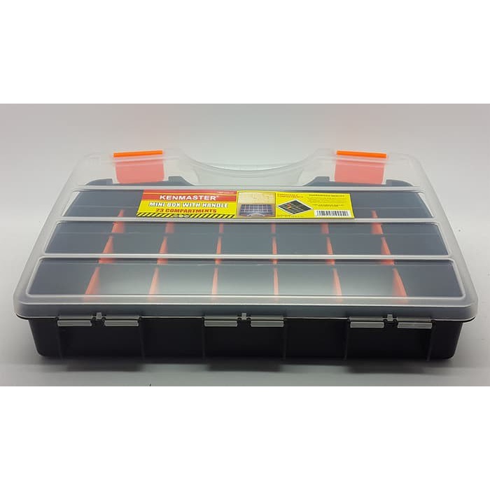 Jual TOOLBOX KOPER KOMPONEN PLASTIK MINI KENMASTER TOOL BOX HANDLE ...