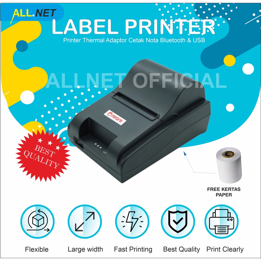 Jual PRINTER THERMAL BLUETOOTH 80MM C80BT DESKTOP USB - CETAK KASIR ...