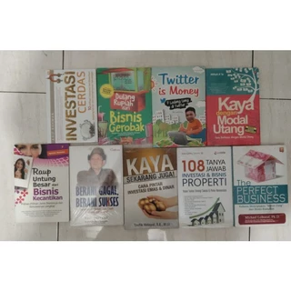 Buku Bisnis / Bisnis Gerobak / Twitter is Money / Original