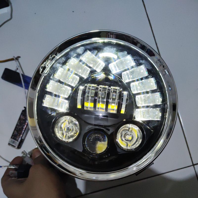 Jual Lampu Daymaker In Led Set Batok Lampu Tiger Revo Shopee