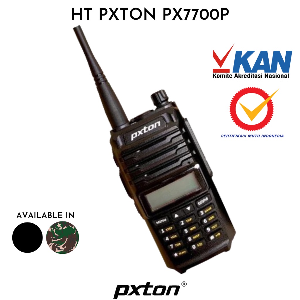 Jual PXTON Handy Talky PXTON PX7700P / Handy Talky Original Ht / HT