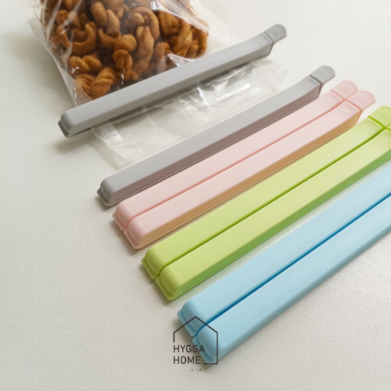 Jual Hygga Home Klip Makanan 20cm Penutup Bungkusan Snack Penjepit ...