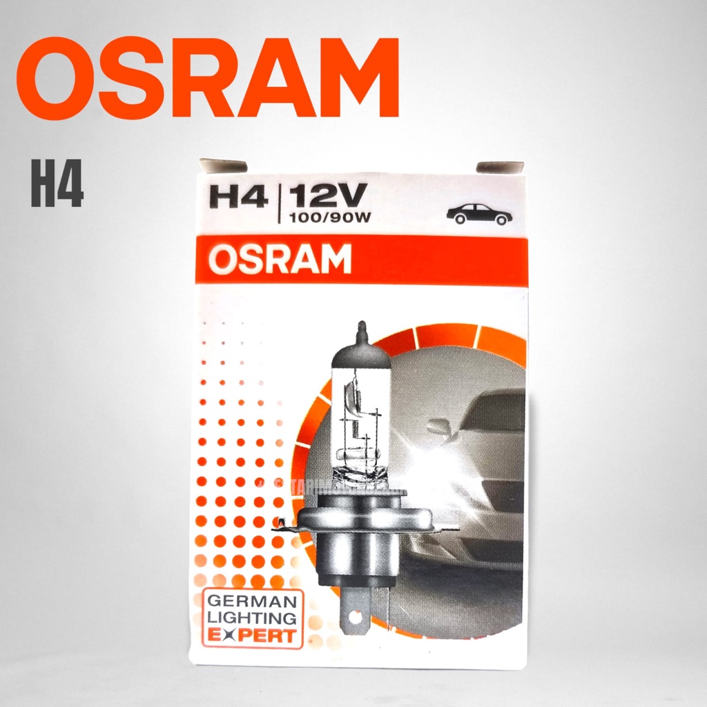 Jual BOHLAM LAMPU MOBIL HALOGEN OSRAM H4 12V 100/90W - ORIGINAL ...