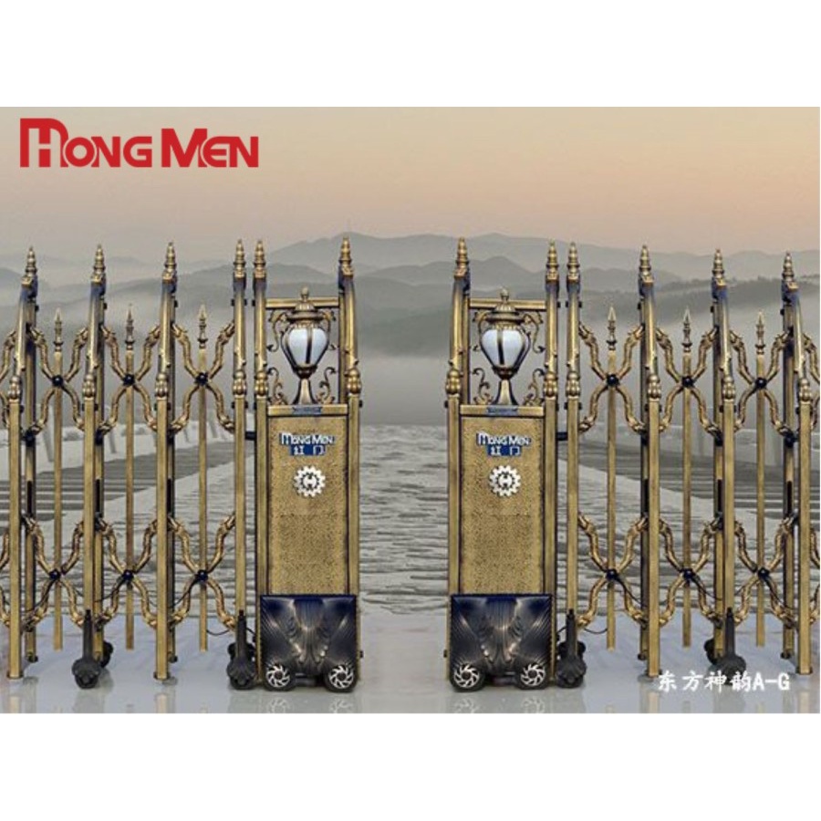 Jual PINTU ELEKTRIK SERI ORIENTAL PESONA A / GERBA OTOMATIS / FOLDING GATE Shopee Indonesia