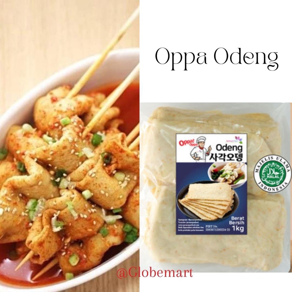 Jual Oppa Odeng Oden Eomuk Korea Fish Cake Kg Halal Shopee Indonesia