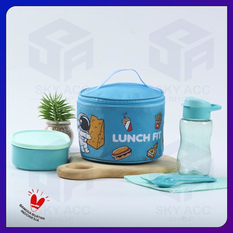 Jual Terlaris | Best Seller | Tas Bekal Anak Set Astronot | Kotak Makan ...