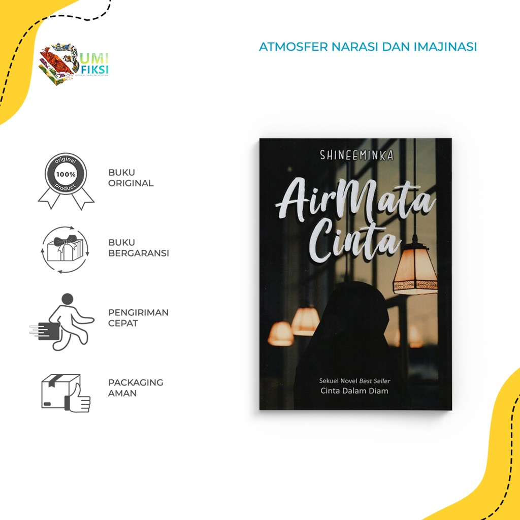 Jual Buku Novel Air Mata Cinta - Penerbit Bintang Media - Shineeminka ...