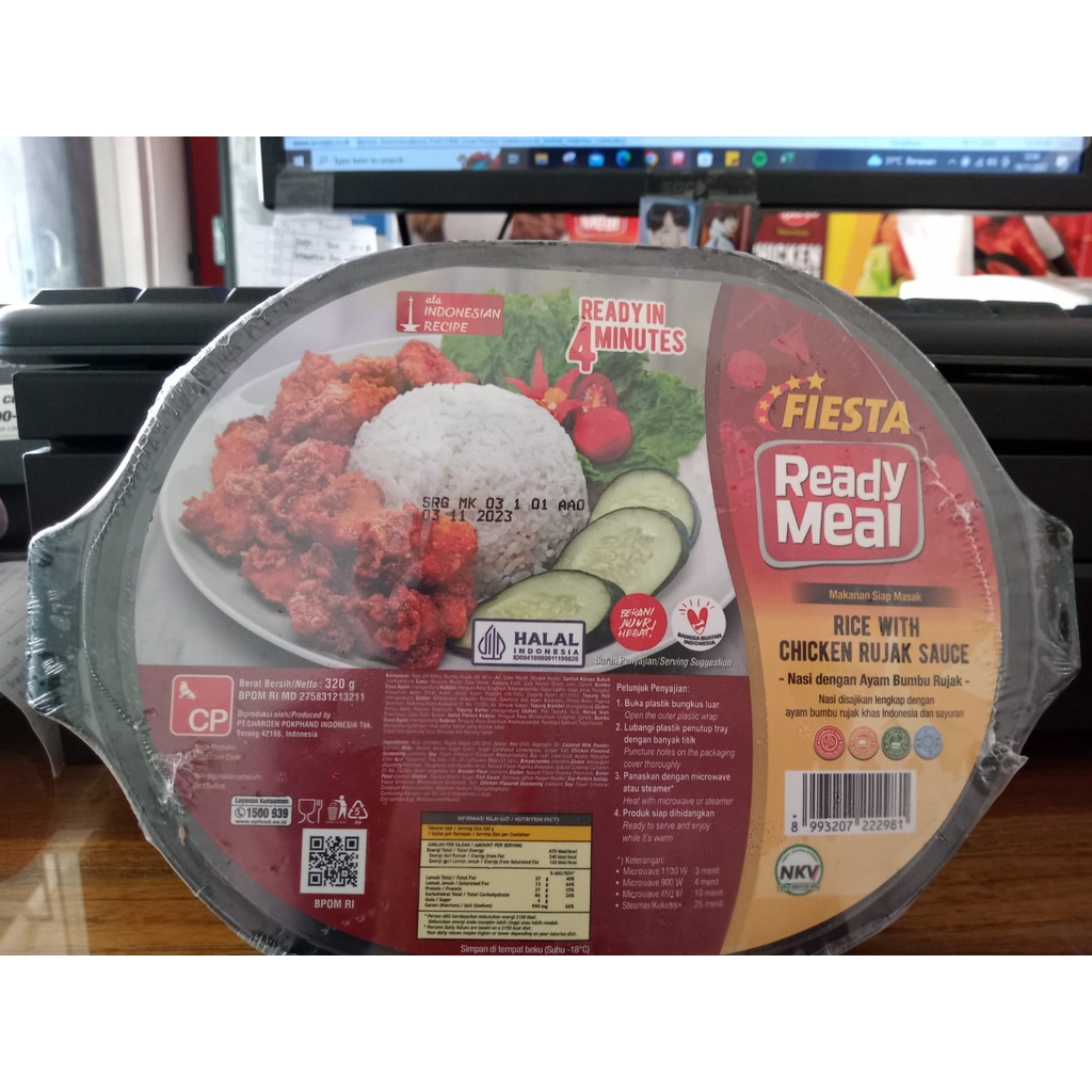 Jual Fiesta Rice With Chicken Rujak Sauce | Shopee Indonesia