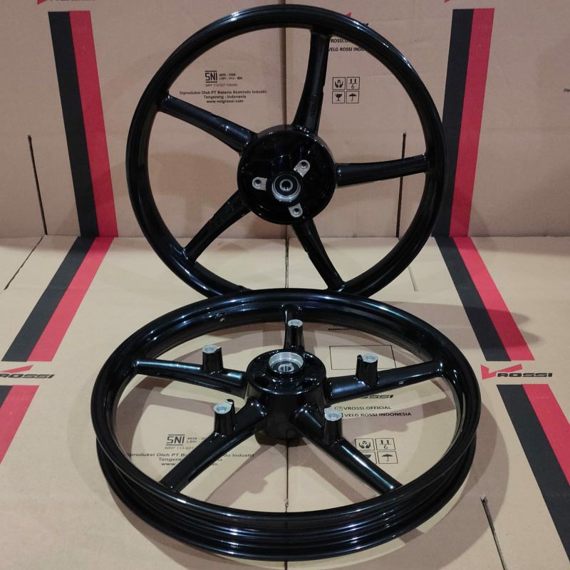 Jual Velg Rc Vrossi Sanca Satria Fu Warna Gold White Dan Black Shopee Indonesia