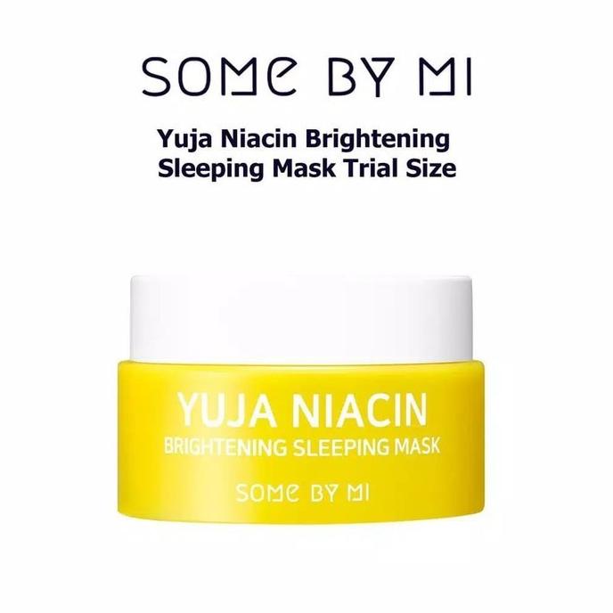 Jual SOME BY MI Yuja Niacin 30 Days Miracle Brightening Sleeping Mask 15gr Shopee Indonesia