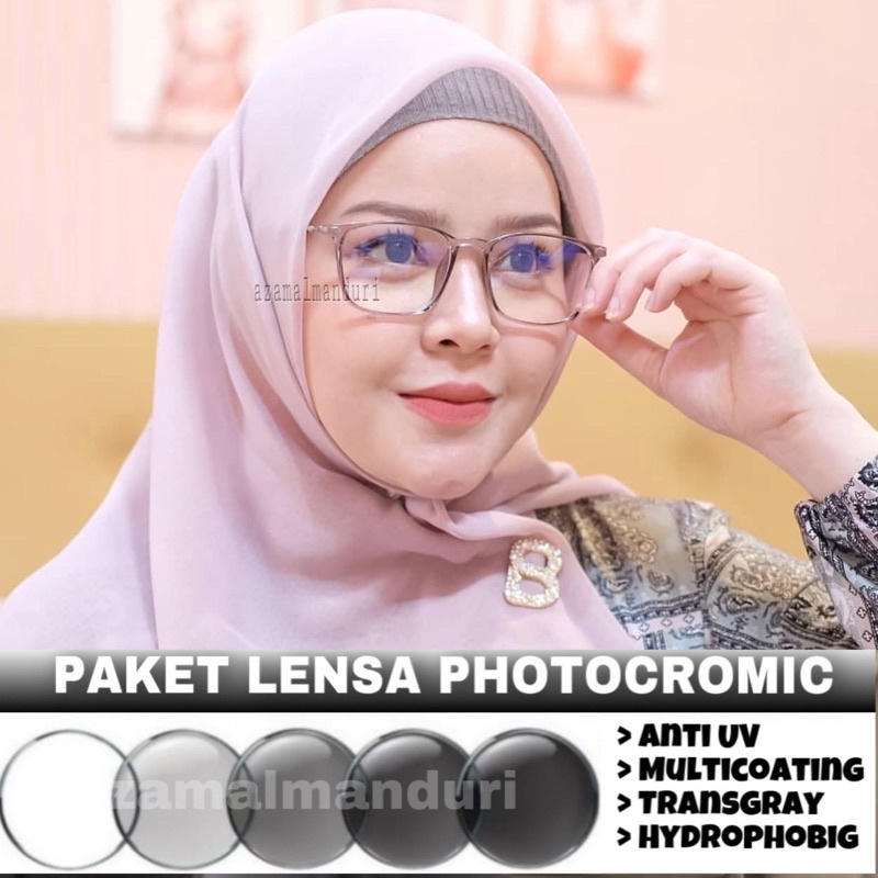 Jual Kacamata Minus Photocromic 8219 Kacamata Anti Radiasi Kacamata Trendy Kacamata