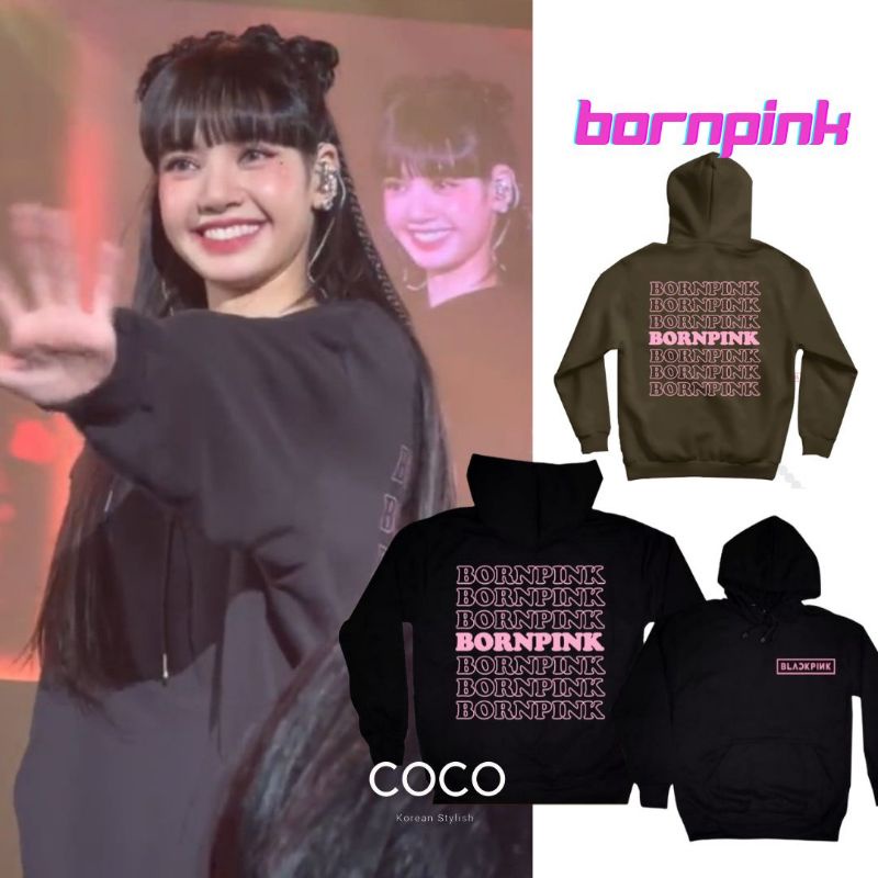 Hoodie blackpink clearance shopee