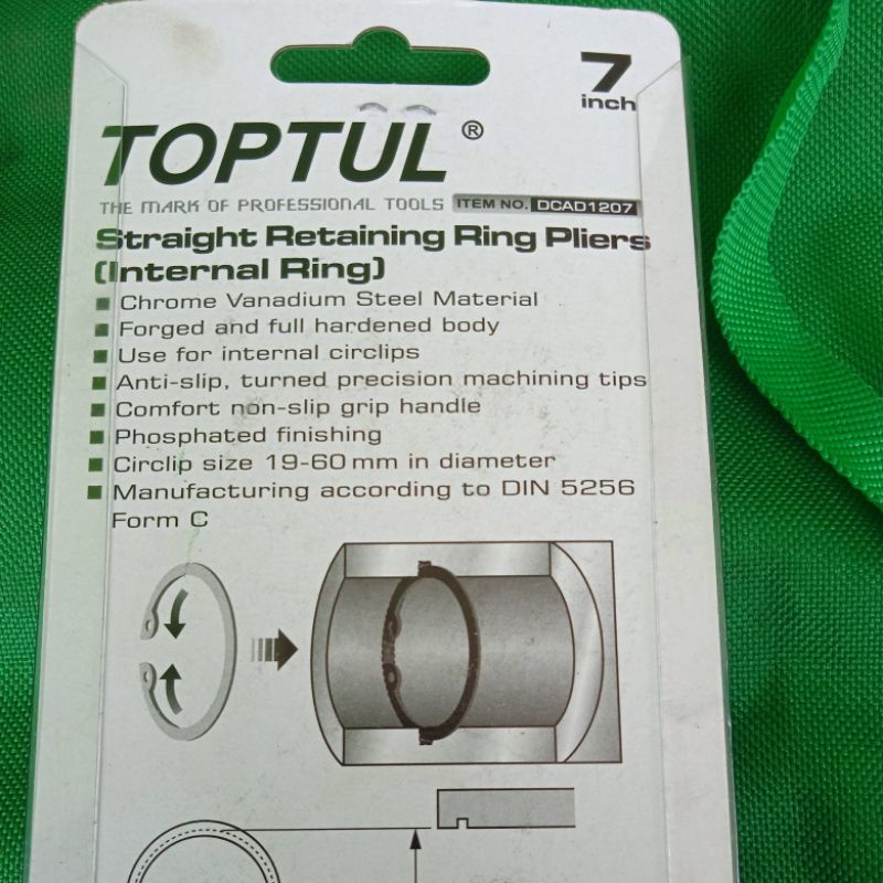 Jual TANG SEPI SNAP RING TOPTUL RETAINING INNER RING PLIERS | Shopee ...