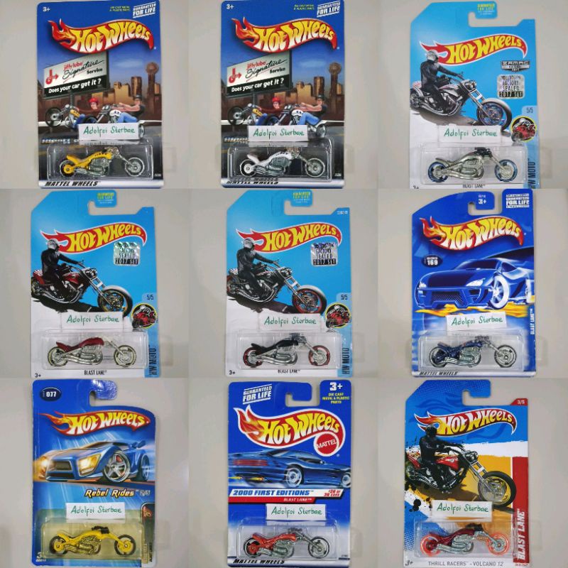 Jual hotwheels hot wheels blast lane blastlane zamac factory sealed ...