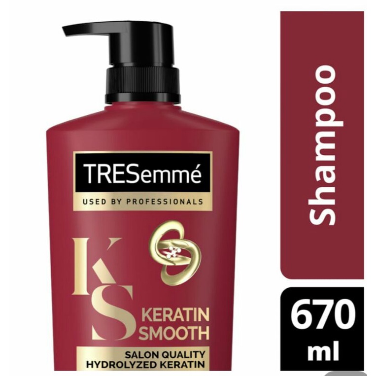 Jual Tresemme Shampoo Keratin Smooth 670 Ml Shopee Indonesia 