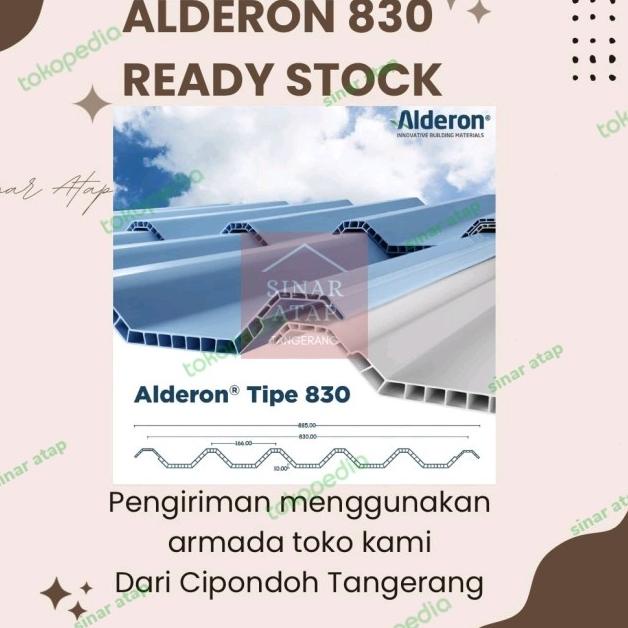 Jual ATAP ALDERON LEBAR EFEKTIF 83CM - 1 Meter | Shopee Indonesia