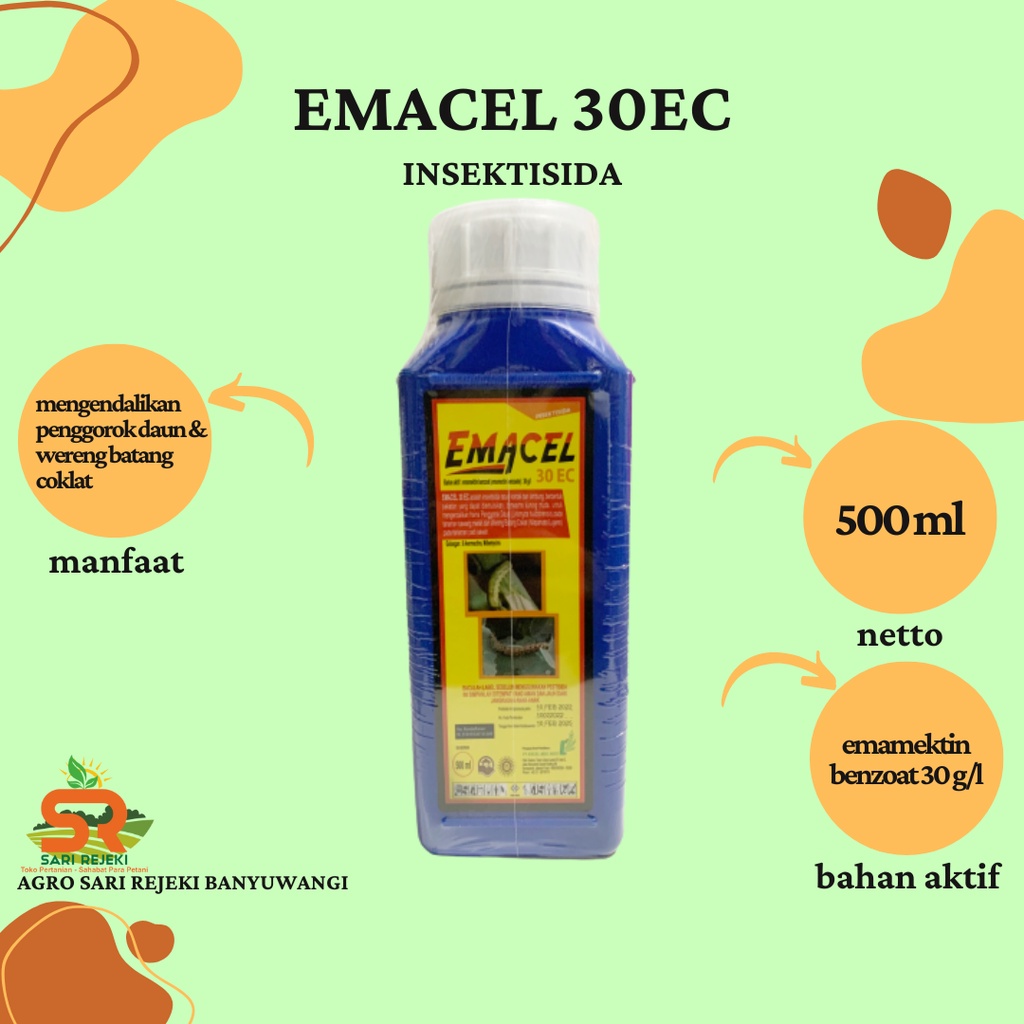 Jual EMACEL 30EC 500ML INSEKTISIDA | Shopee Indonesia