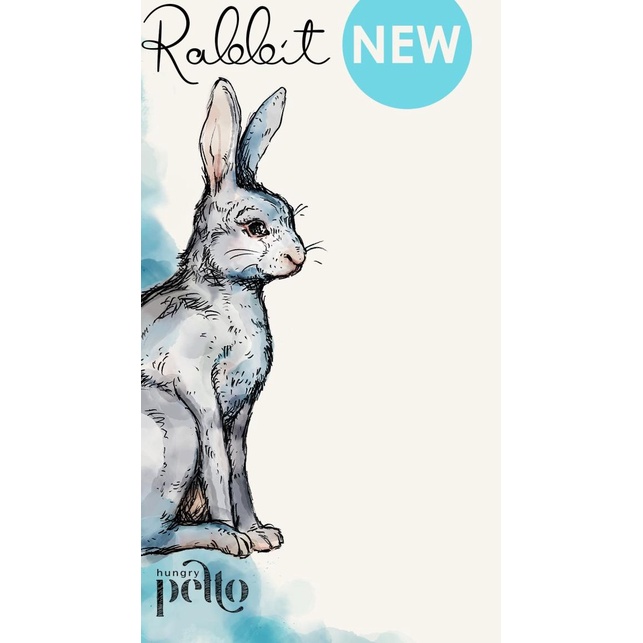 Jual Hungry Petto Rabbit Pork and Organic Kelp Raw Dog Food -Wild Like ...