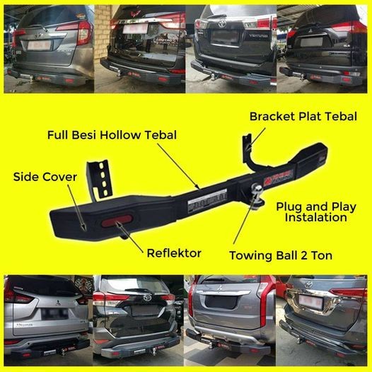 Jual PROMO TWA4 Towing Bar All New Avanza Xenia 2004 2022 Model RHINO Shopee Indonesia