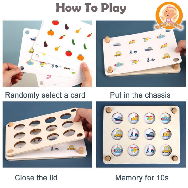 Jual Memory Chess Montessori Permainan Daya Ingat | Shopee Indonesia