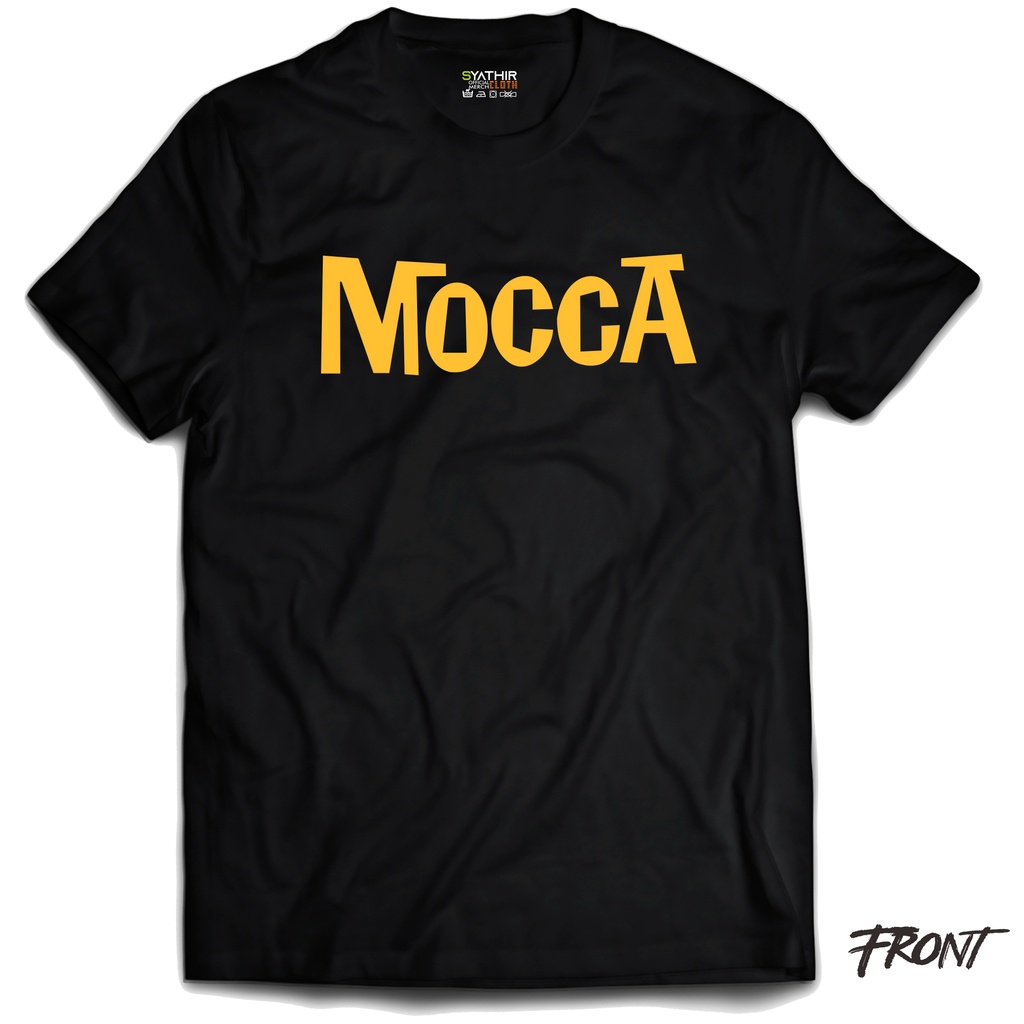 Jual T-shirt Band Indie MOCCA Artwork Logo | Shopee Indonesia