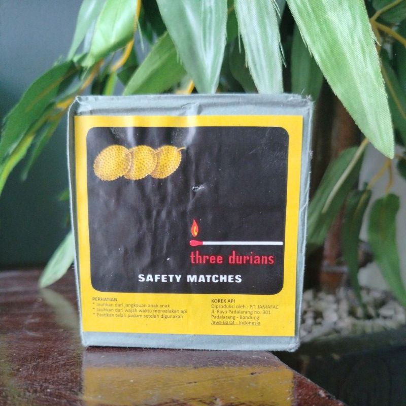 Jual Korek api kayu jadul jres matches tiga durian duren | Shopee Indonesia