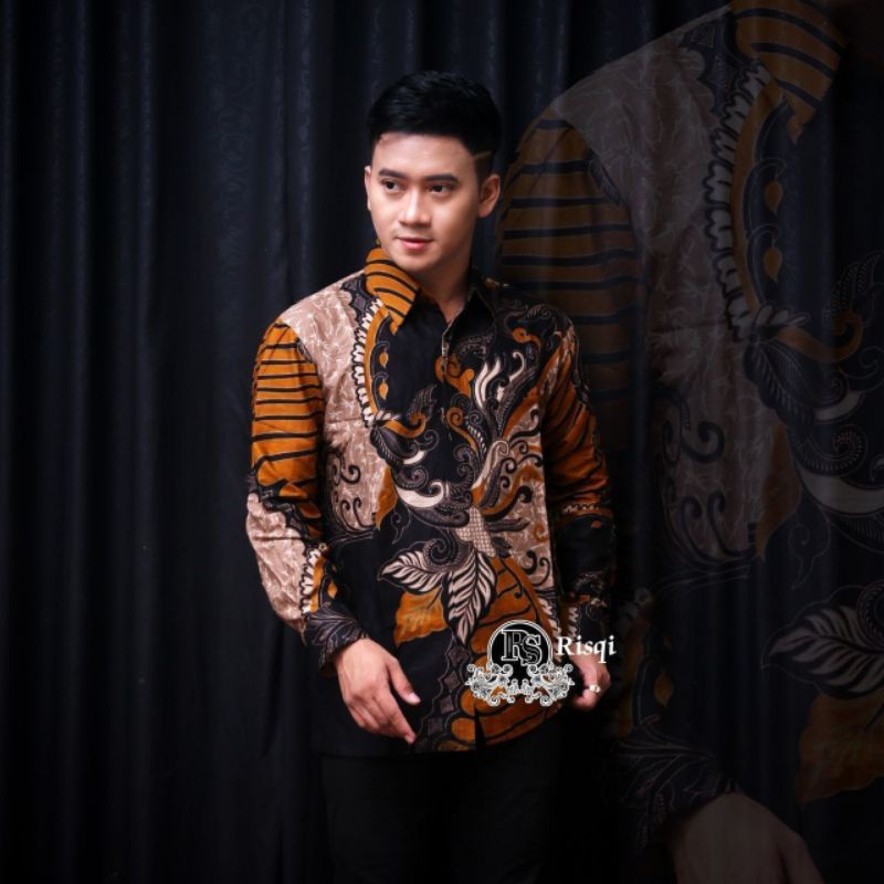 Jual KEMEJA BATIK MOTIF RODA | Shopee Indonesia
