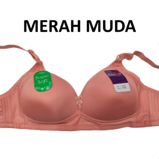 Jual Sorex Bra Tanpa Kawat Super Soft Cup Besar Kait 3 Busa Sedang